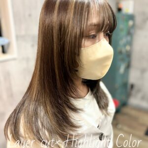 宇都宮のデザインカラー美容室haku hair salon ハク