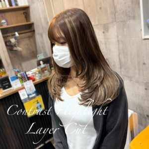 宇都宮のデザインカラー美容室haku hair salon ハク